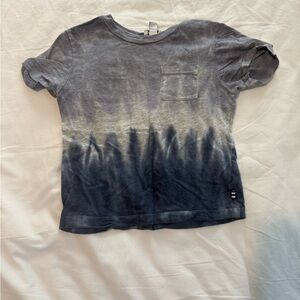 Splendid Kids' Ombre Gray and Blue Tee